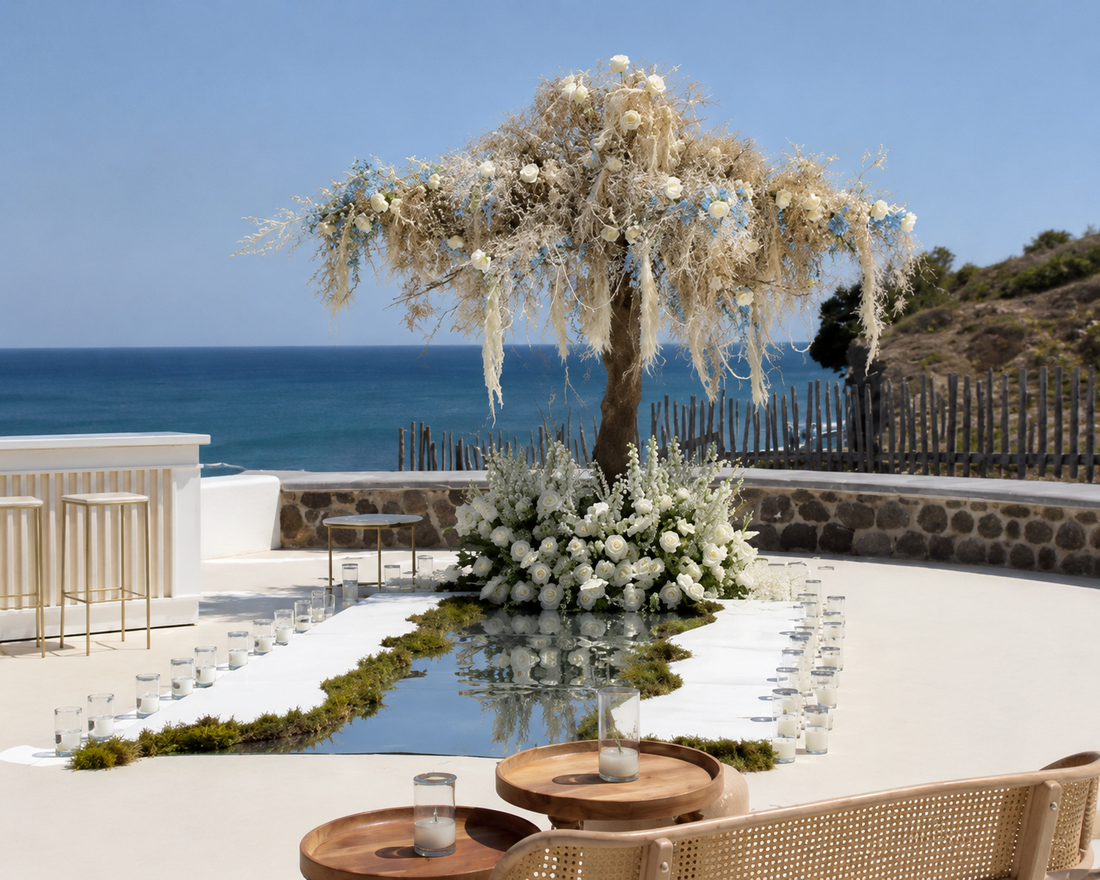 8 Λόγοι να Επιλέξετε τη FlowersAthens.gr για τον Γάμο σας | Luxury Wedding Florist Athens