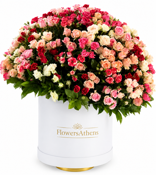 Colorful Mix σε Κουτί FlowersAthens